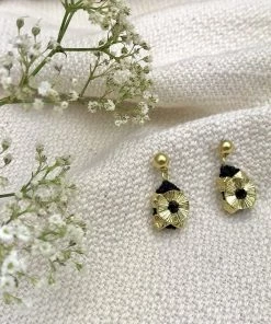 SLATE + SALT Jewelry Keya Flower Earrings