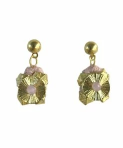 SLATE + SALT Jewelry Keya Flower Earrings