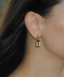 SLATE + SALT Jewelry Keya Flower Earrings