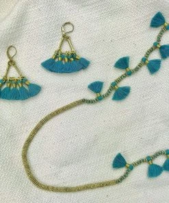 SLATE + SALT Krisha Tassel Necklace Jewelry