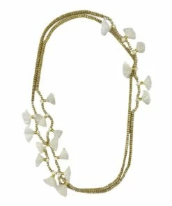 SLATE + SALT Krisha Tassel Necklace Jewelry