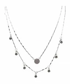 Jewelry Laconic Style Layered Necklace J08 - 3 Color