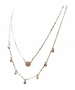 Jewelry Laconic Style Layered Necklace J08 - 3 Color