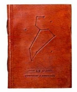 Soothi Accessories Leo Zodiac Handmade Leather Journal 21 Soothi Accessories Leo Zodiac Handmade Leather Journal