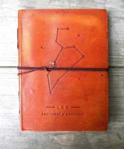 Soothi Accessories Leo Zodiac Handmade Leather Journal 17 Soothi Accessories Leo Zodiac Handmade Leather Journal