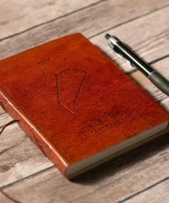 Soothi Accessories Leo Zodiac Handmade Leather Journal