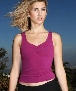 LUMINOUS BEING Lita Yoga Tank Top Organic