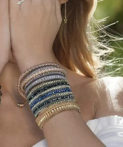 ClaudiaG Collection Looped Bracelet-Sapphire Jewelry