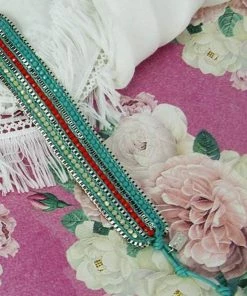 ClaudiaG Collection Jewelry Looped Bracelet-Tangerine