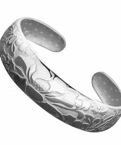 One Tribe Apparel Lotus Flower Bangle Bracelet