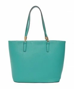 Mechaly Women's Sydney Green Vegan Leather Tote Handbag Boho Bags