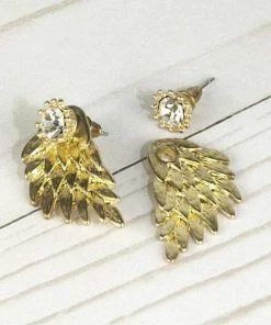 ClaudiaG Collection Mega Earrings-Gold Jewelry