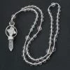 Kraft-beads Store MerKaBa Meditation Long Chain Necklace