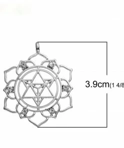 8Seasons Official Store Jewelry Merkaba Meditation Pendant