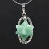 Trendy-beads Store MerKaBa Natural Green Aventurine Pendant