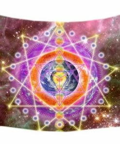 Lifestyle Press Store Merkaba Pattern Tapestry Accessories