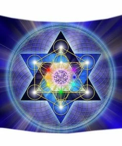 Lifestyle Press Store Merkaba Pattern Tapestry Accessories