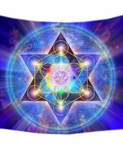 Lifestyle Press Store Merkaba Pattern Tapestry Accessories