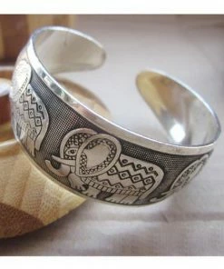 One Tribe Apparel Metal Elephant Cuff Bangle 6 One Tribe Apparel Metal Elephant Cuff Bangle