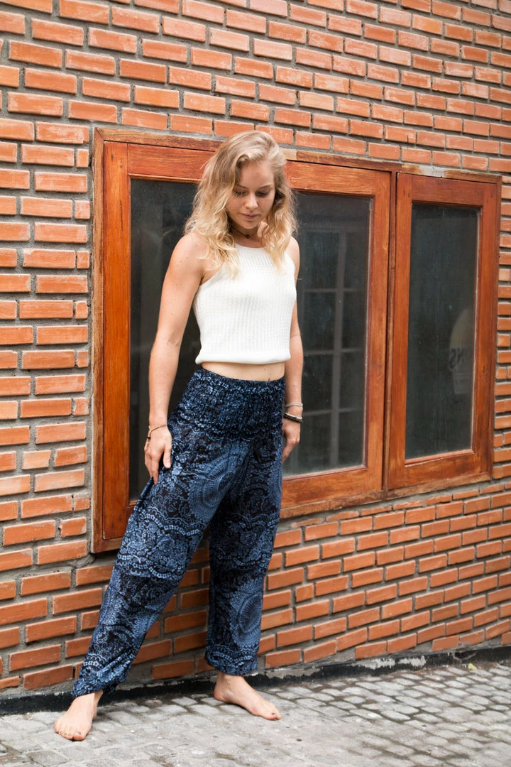 Napat Midnight Honey Hive Harem Pants 6 Napat Midnight Honey Hive Harem Pants