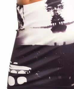 Q2 Mini Skirt With Photo Print