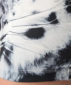 Q2 Mini Skirt With Tiger Print Boho Skirts