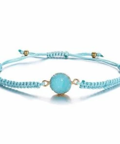 17KM Official Store Jewelry Minimalist Crystal Friendship Bracelet