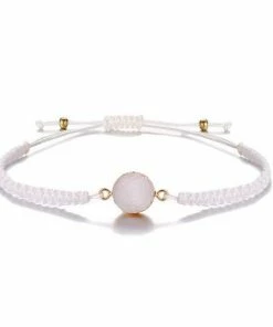 17KM Official Store Jewelry Minimalist Crystal Friendship Bracelet