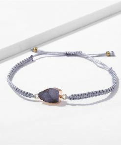 17KM Official Store Jewelry Minimalist Crystal Friendship Bracelet