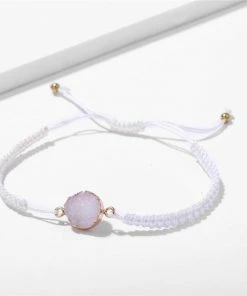 17KM Official Store Jewelry Minimalist Crystal Friendship Bracelet
