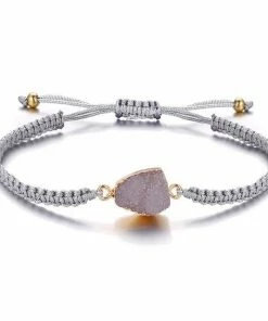 17KM Official Store Jewelry Minimalist Crystal Friendship Bracelet