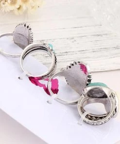 One Tribe Apparel Moon Goddess Antique Ring Set Jewelry