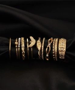 One Tribe Apparel Moon Worshipper Boho Rings Set