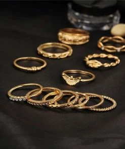 One Tribe Apparel Moon Worshipper Boho Rings Set