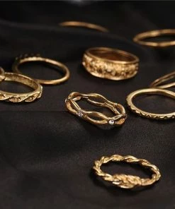 One Tribe Apparel Moon Worshipper Boho Rings Set