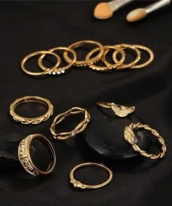 One Tribe Apparel Moon Worshipper Boho Rings Set