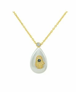 Fronay Collection MOP Hamsa Necklace
