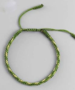 AMIU Handmade Store Jewelry Multi Color Rope Buddhist Bracelets