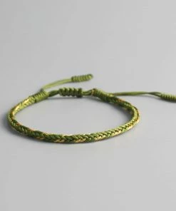 AMIU Handmade Store Jewelry Multi Color Rope Buddhist Bracelets