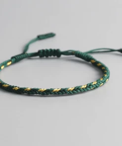 AMIU Handmade Store Jewelry Multi Color Rope Buddhist Bracelets