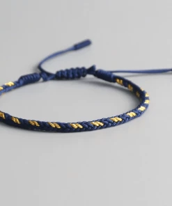 AMIU Handmade Store Jewelry Multi Color Rope Buddhist Bracelets