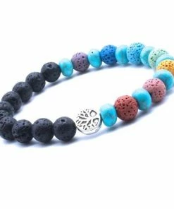 MICHAEL KENDRA Official Store Jewelry Multicolor 7chakra Bracelet