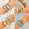 17KM Official Store Multicolor Braided Minimalist Friendship Bracelets