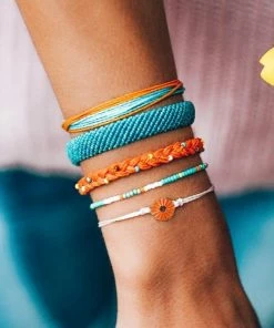 ArtiLady Jewelry (Stylish Designer Brand) Multicolor Floral Rope Bracelets