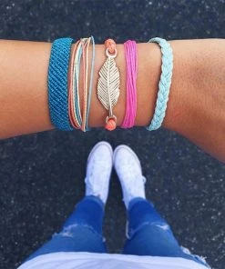 ArtiLady Jewelry (Stylish Designer Brand) Multicolor Floral Rope Bracelets