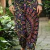 Napat Navy Blue Chakra Mandala Pants