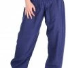 Napat Navy Solid Harem Pants