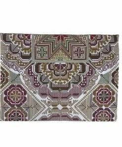 SLATE + SALT Needlepoint Hmong Clutch