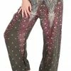 Napat Olive Green Peacock Harem Pants