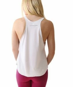 LUMINOUS BEING Boho Tops OM Yoga Teja Racer Back Tank